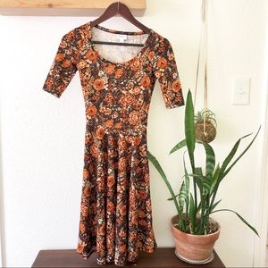 LuLaRoe floral dress NWOT
